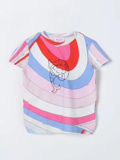 Emilio Pucci Junior T-shirt  Kids In Pink