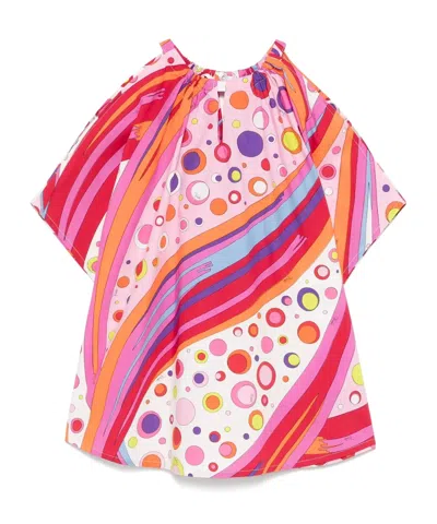 Emilio Pucci Keyhole Neck Printed Dress
