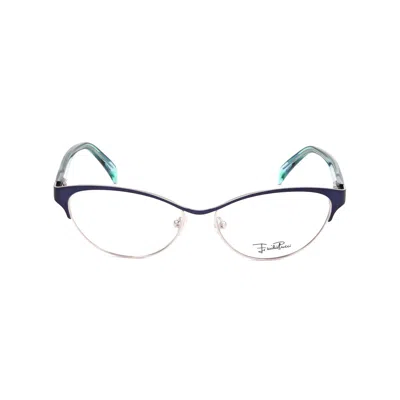 Emilio Pucci Ladies' Spectacle Frame  Ep2149-045  52 Mm Gbby2 In Blue