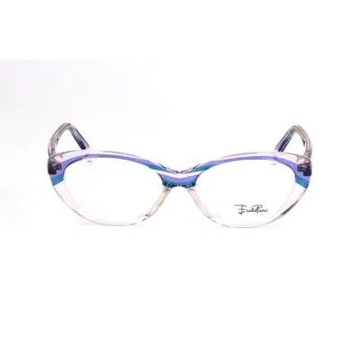 Emilio Pucci Ladies' Spectacle Frame  Ep2686-516  51 Mm Gbby2 In Blue