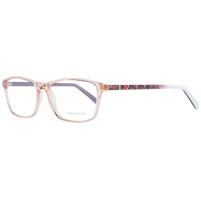 Emilio Pucci Ladies' Spectacle Frame  Ep5048 54042 Gbby2 In Pink