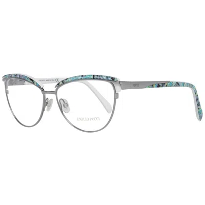 Emilio Pucci Ladies' Spectacle Frame  Ep5057 55014 Gbby2 In Multi