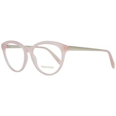 Emilio Pucci Ladies' Spectacle Frame  Ep5067 53072 Gbby2 In Pink