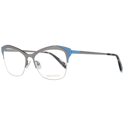 Emilio Pucci Women Optical Women's Frames In Silver