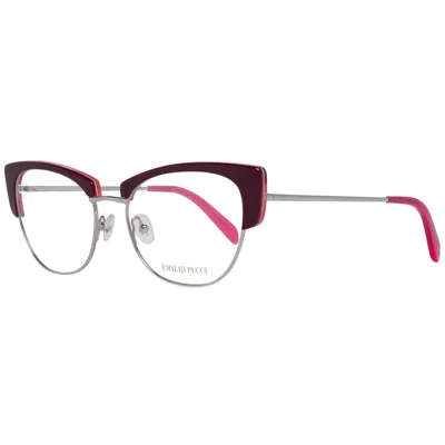Emilio Pucci Women Optical Women's Frames In Purple