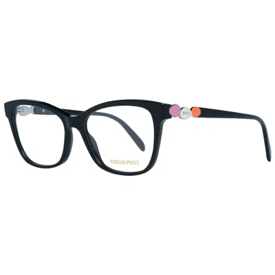 Emilio Pucci Ladies' Spectacle Frame  Ep5150 54001 Gbby2 In Black