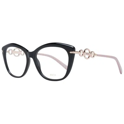 Emilio Pucci Ladies' Spectacle Frame  Ep5163 55001 Gbby2 In Black