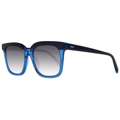 Emilio Pucci Ladies' Sunglasses  Ep0084 5392w Gbby2 In Blue
