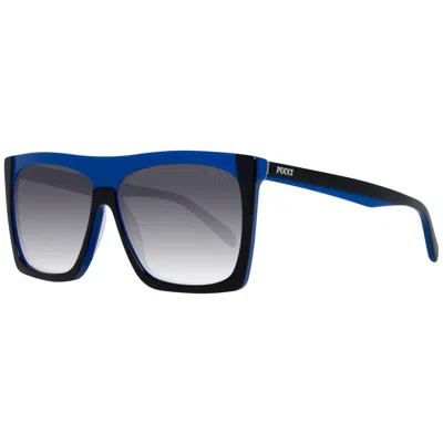 Emilio Pucci Ladies' Sunglasses  Ep0088 6105w Gbby2 In Blue