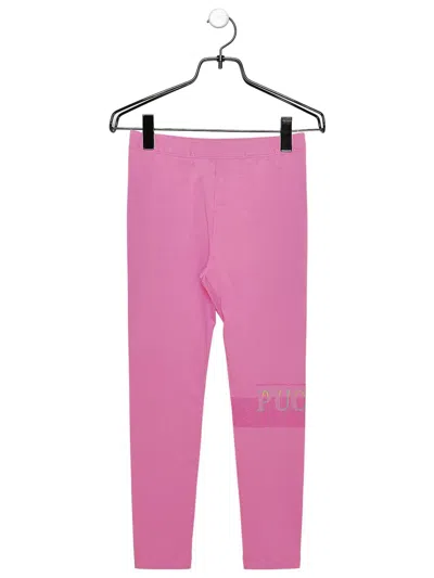 Emilio Pucci Kids' Leggings Rosa In Pink