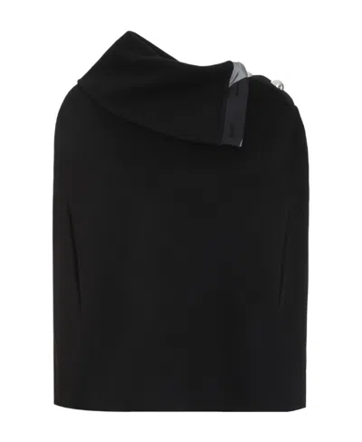 Emilio Pucci Logo Casual Jacket In Black