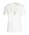 Emilio Pucci Logo-print Cotton T-shirt In White