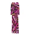 Pucci Long Dress In Multicolor