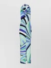 Pucci Long Dress With Geometric Pattern And Halter Neck