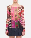EMILIO PUCCI LONG SLEEVE TULLE T-SHIRT