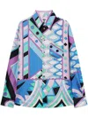 Emilio Pucci Vivara-print Silk Shirt