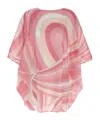 Emilio Pucci Printed Cotton Kaftan Dress