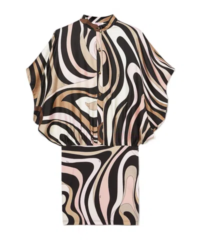 Emilio Pucci Marmo-print Dress