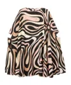 Pucci Marmo Print Silk Kaftan In Black