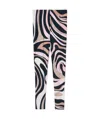 Pucci High-waisted Stretch Fit Abstract Pattern Leggings In Black