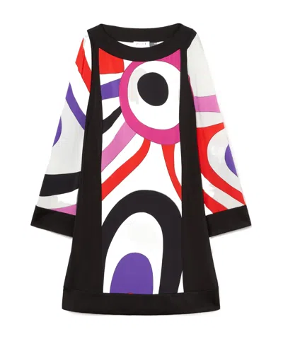 EMILIO PUCCI PUCCI GRAPHIC SHIFT DRESS