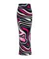 Pucci Marmo-printed High-waisted Maxi Skirt In Multi
