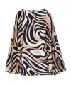 Emilio Pucci Marmo-print Silk Dress