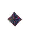 Pucci Marmo Printed Silk Scarf In Black