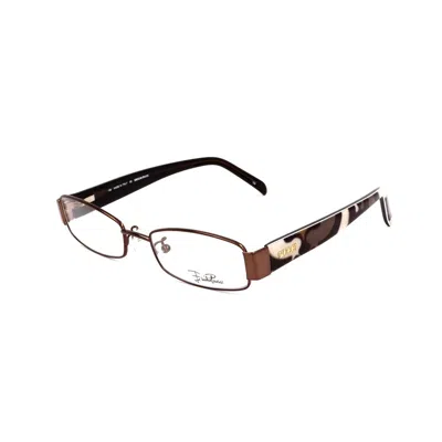 Emilio Pucci Metal Women's Frames In Brown