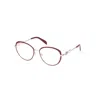 Pucci Red Metal Frames In Red
