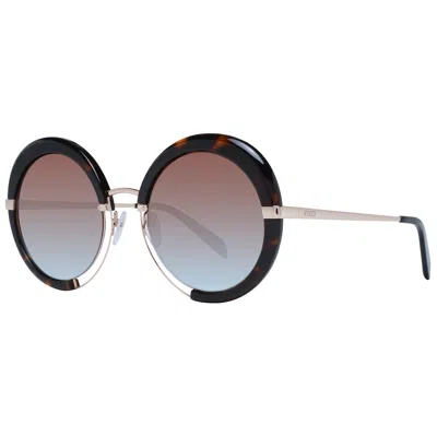Pucci Brown Women Sunglasses In Gray