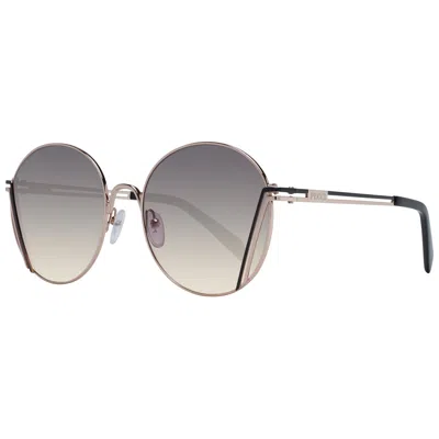Pucci Pink Women Women's Sunglasses In Gold