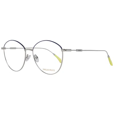 Pucci Blue Women Optical Frames In White