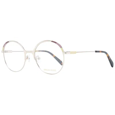 Pucci Women Optical Women's Frames In Gold