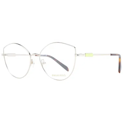 Pucci Silver Women Optical Frames