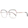 Pucci Rose Gold Women Optical Frames In Multi