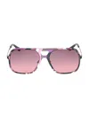 Pucci Navigator Sunglasses In Pink