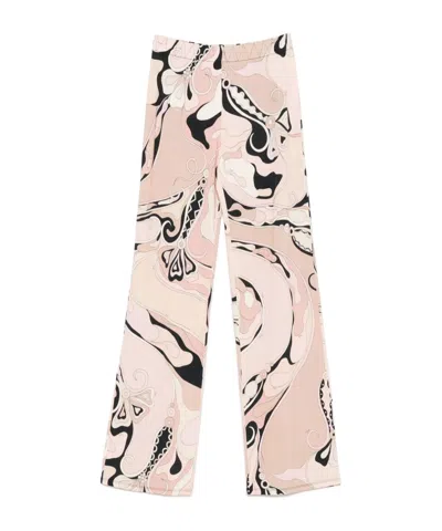 EMILIO PUCCI PUCCI ORCHIDEE MYKONOS STRAIGHT-LEG TROUSERS
