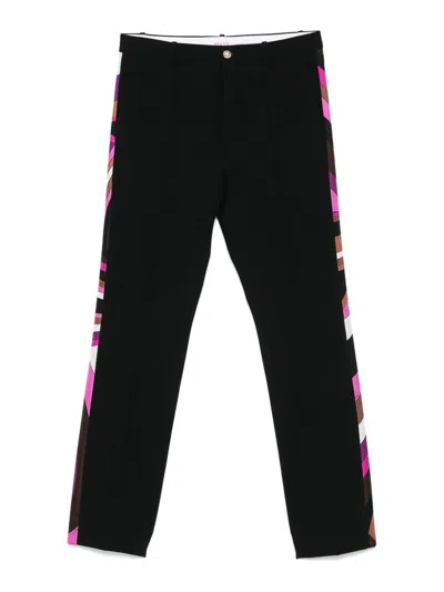 Emilio Pucci Pant In Multicolor