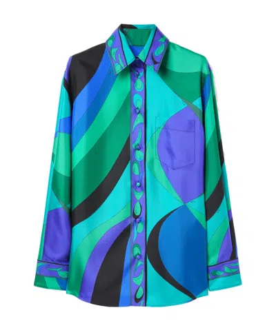 Emilio Pucci Pesci-print Shirt