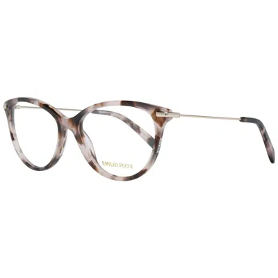 Emilio Pucci Pink Women Optical Frames In Gray