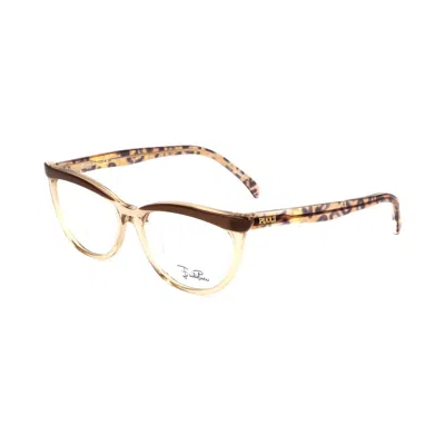 Emilio Pucci Plastic Women's Frames In Brown