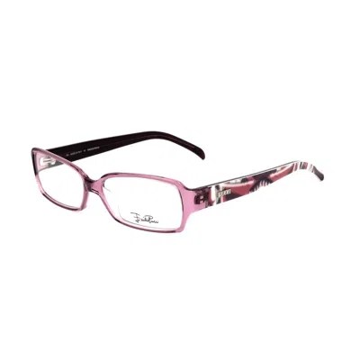 Emilio Pucci Plastic Women's Frames In Purple