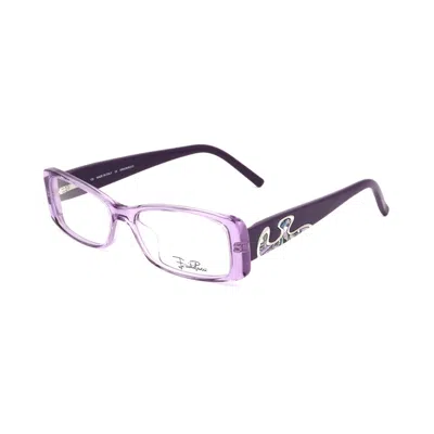 Emilio Pucci Plastic Women's Frames In Purple