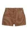 Pucci Print High Waist Shorts