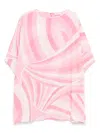 Emilio Pucci Printed Cotton Kaftan Dress In Multi