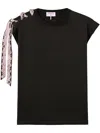 Emilio Pucci Short Sleeve T-shirt With Printed Drawstring