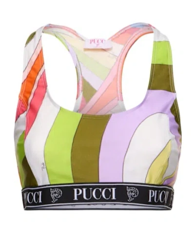 Pucci Printed Elastic Underwear In Multi
