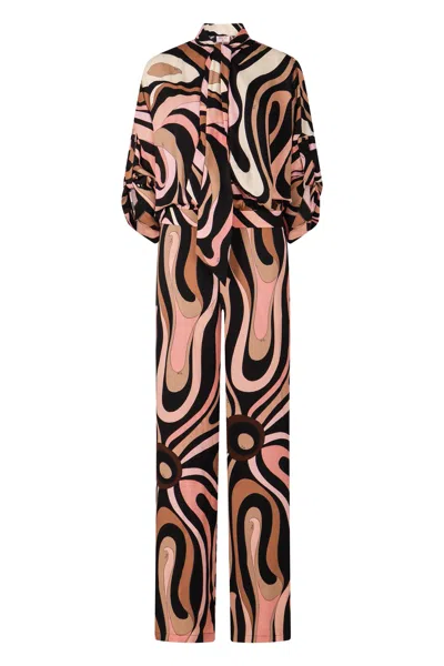 Pucci Emilio  Printed Jumpsuit In Multi