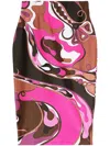 Pucci Orchidee-print Pencil Skirt
